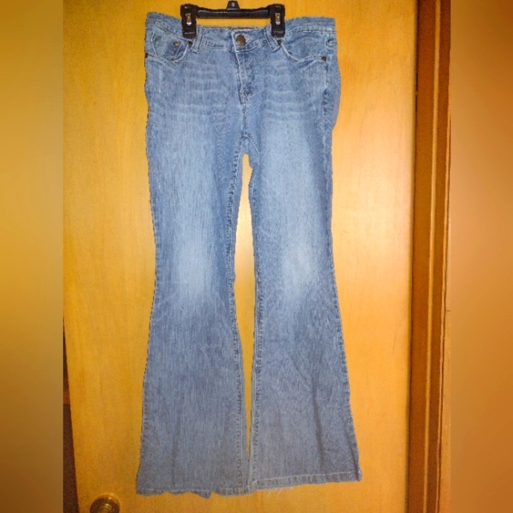 Code of Ethics Light Blue, Flare Jeans